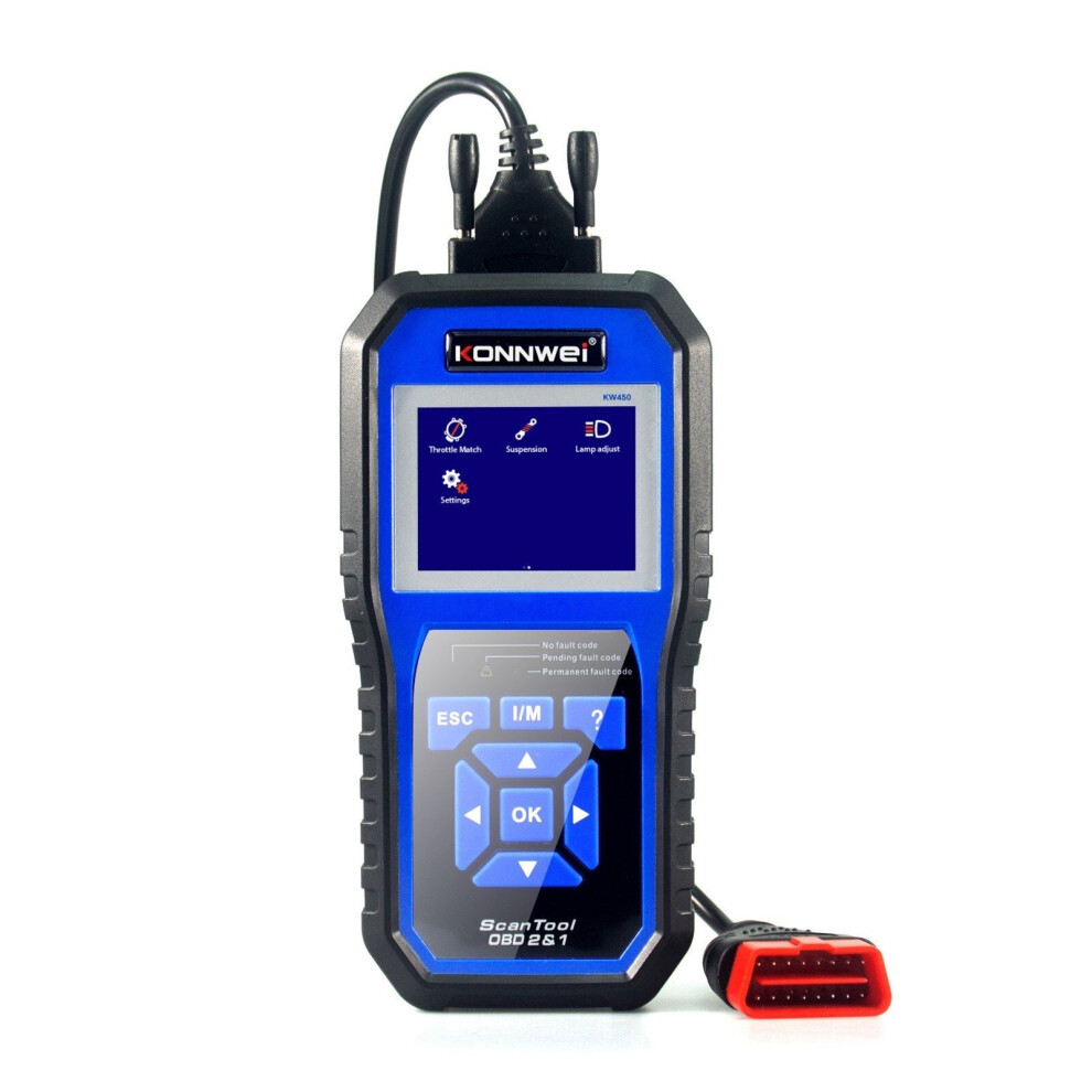 Universal OBDII Scanner Code Reader Engine Fault Erase Reset Codes Diagnostic Replacement for VW Audi Skoda