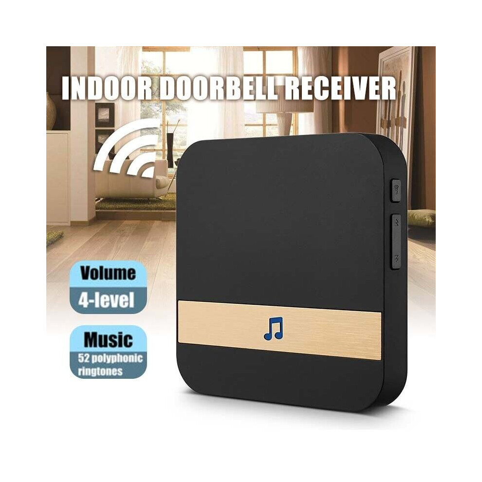 Indoor Receiver Wireless Doorbell US Plug Ding Dong for Smart WiFi Video Doorbell Accessories