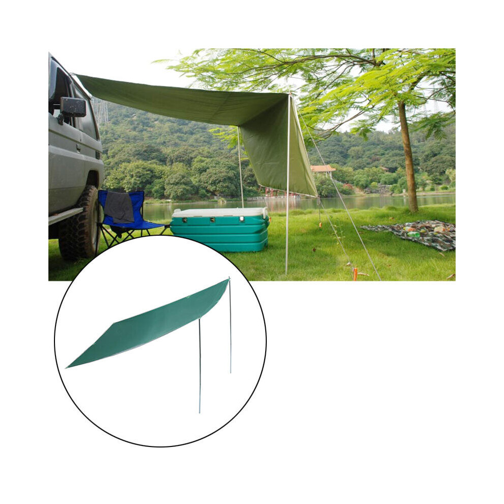 2.8  1.8m Sunshade Tent Car Outdoor Camping Roof Top Tent Folding Anti-UV Car Canopy