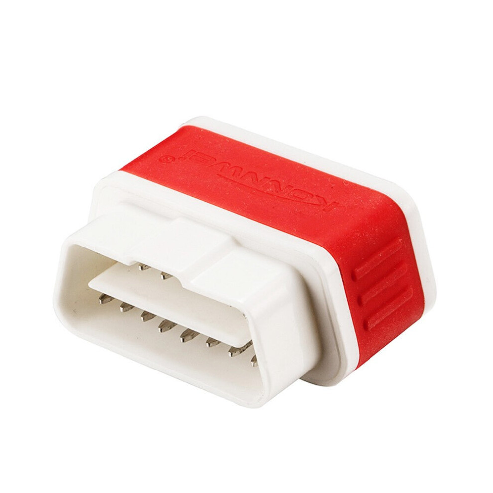 ( Red) Bt Automotive Scanner Car On-Board Diagnostic Multifunctional Tool White/Red 3654657584306