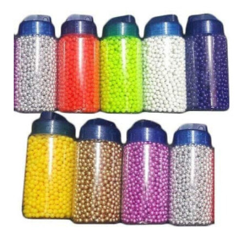 2000 6mm BB Pellets - Multicolor Airsoft Ammo, High-Grade, Random Colors