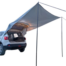 Car Rear Rooftop Tent Waterproof Car Side Awning Tent Sun-shelter Truck Canopy Camping Travel