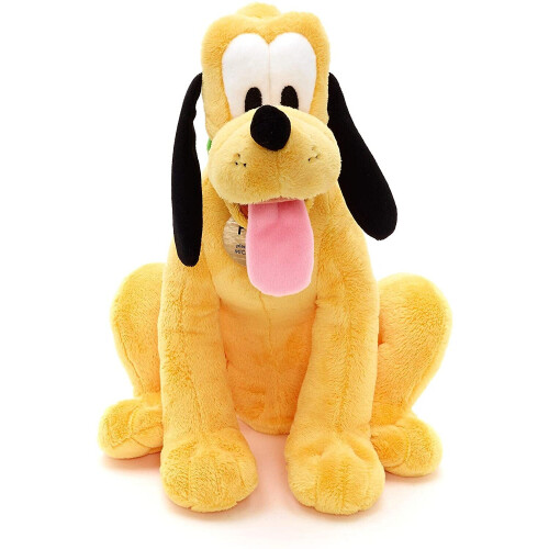 Disney Disney Store Pluto Medium Soft Plush Toy, 36cm/14", Iconic Cuddly Pup