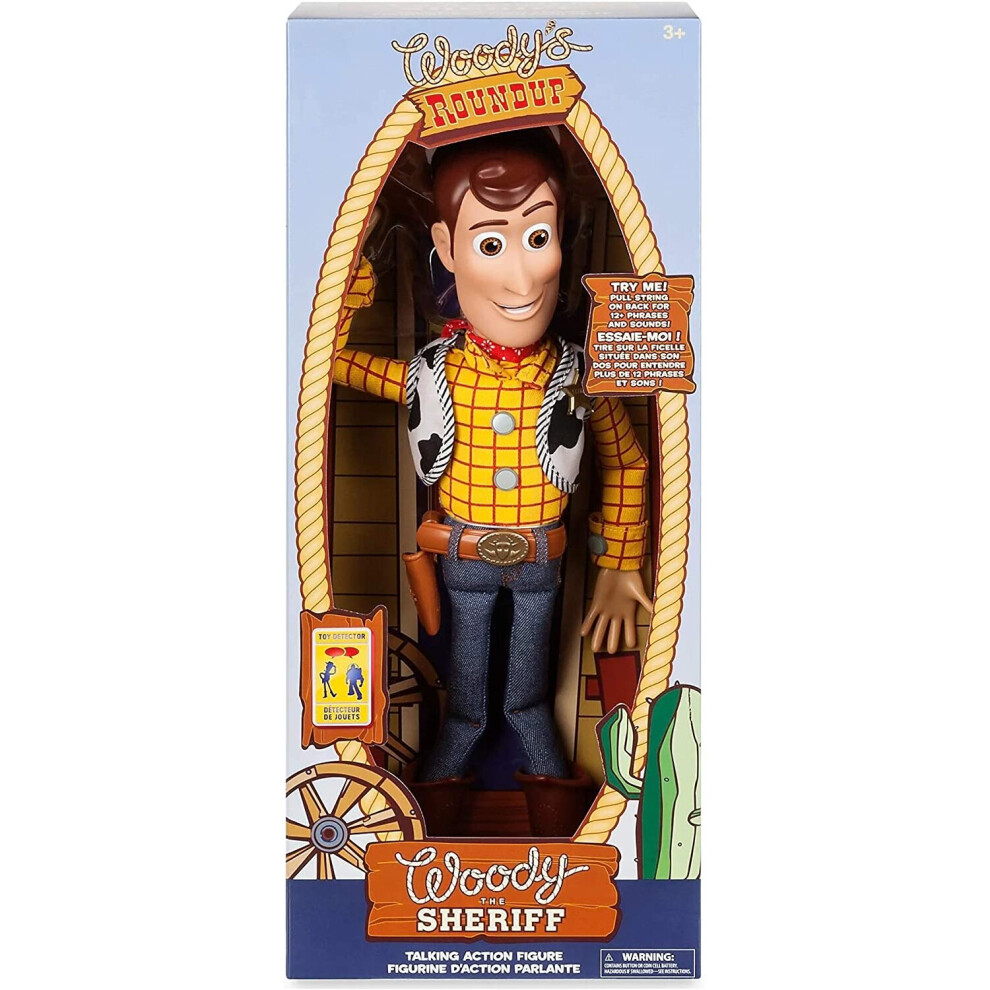 Disney Toy Story 16-inch Talking Woody Pull String Doll