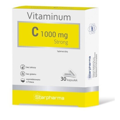 VITAMINUM C 1000 mg Strong 30 capsules