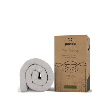 Panda Hydro Memory Foam Bamboo Mattress Topper UK Double