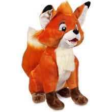 Disney Store Tod Soft Toy, Fox & The Hound, Cuddly Toy made with Soft