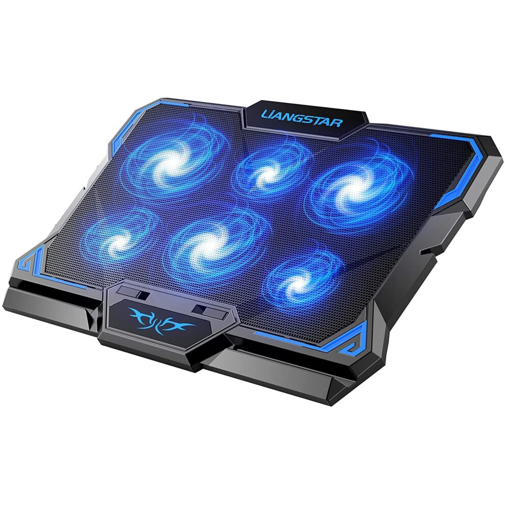 Laptop Cooling Pad, Laptop Cooler With 6 Quiet Led Fans For 15.6-17 Inch Laptop Cooling Fan Stand,Switch Control Fan Speed... 768112991776