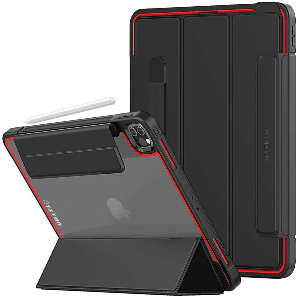 Techgear Titan Case Designed For Ipad Pro 12.9 2020/2018 (3Rd / 4Th Generation) Slim Shockproof Tough Rugged Protective Armour...