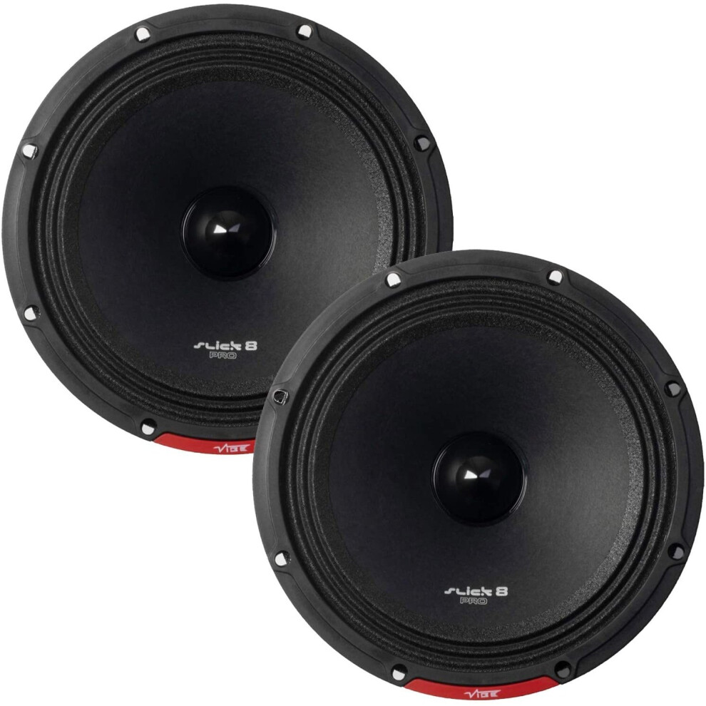Vibe Audio"Vibe Slick Pro Audio 8" Midrange Speaker - Sold In Pairs" 5060661892562