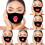 Fabric Face Mask Washable Proof Protect Face Mouth Cover 2