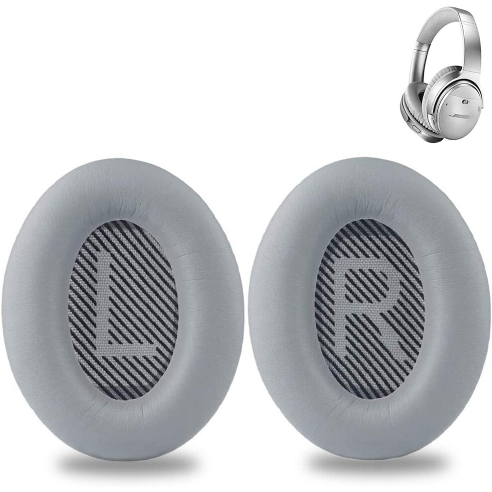 Evxve Qc35 Ear Pads, Bose Qc35 Ii Replacement Earpads, Replacement Ear Cushions With Protein Leather Memory Foam For Bose...