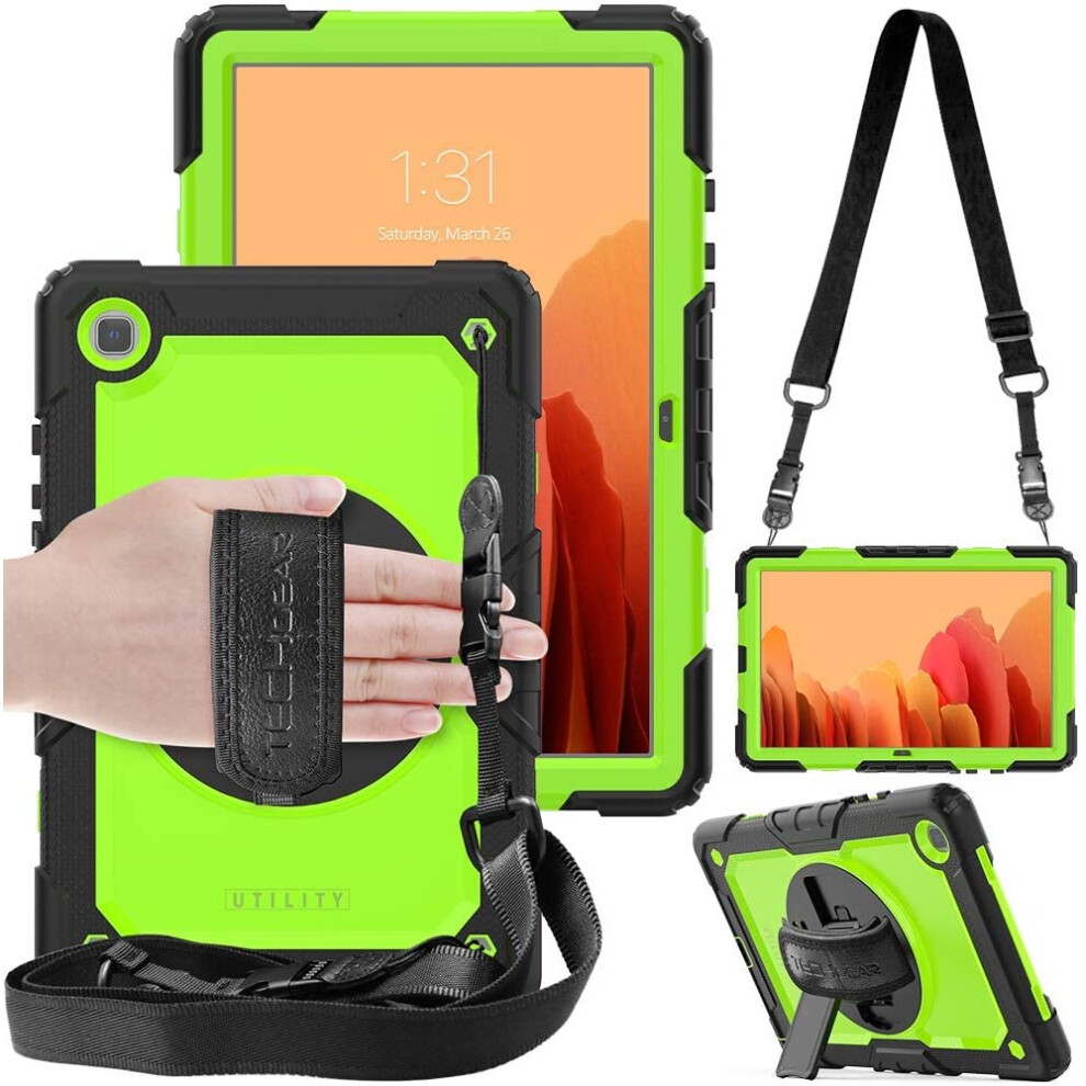 Techgear Utility Case Fits Samsung Galaxy Tab A7 10.4" (Sm-T500 / Sm-T505) Tough Rugged Heavy Duty Armour Shockproof Impact...
