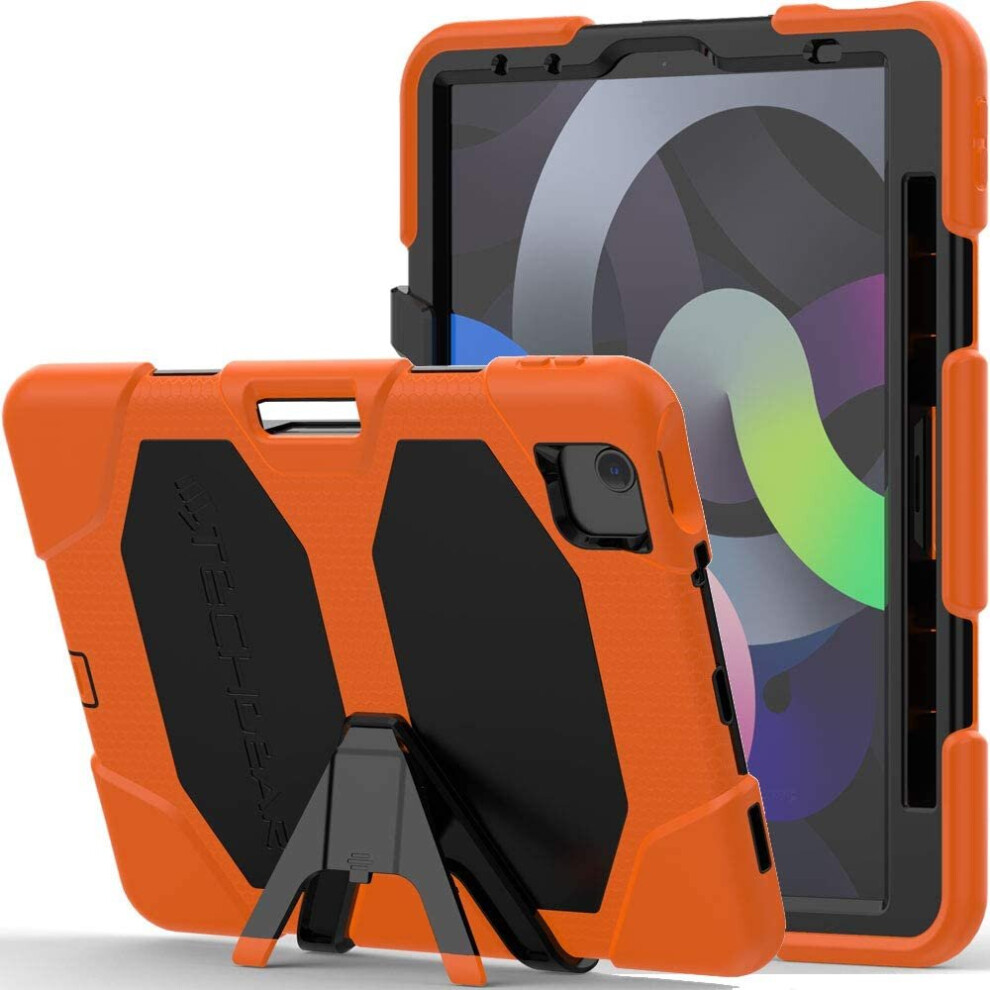 Techgear G-Shock Case For Ipad Air 5 / 4 10.9", 5Th / 4Th Generation (Air 2022 / 2020) Tough Rugged Heavy Duty Armour...