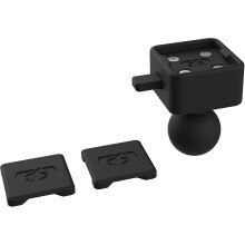 CLIQR Motorcycle 1 Inch Ball Device Mount System. Phone/GPS/compact Actoin Camera Holder. OX853