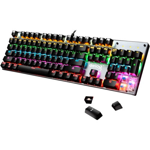 Keyboard switches with discount led