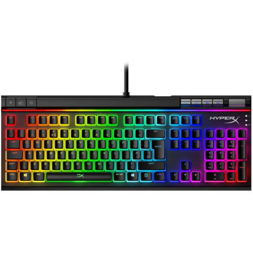HyperX HyperX Pudding Keycaps - Full Key Set - ABS - OEM Profile - Black 2
