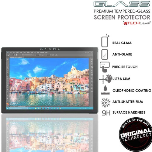 Techgear TECHGEAR Anti-Glare Screen Protector Compatible with Microsoft Surface Pro 7 / Pro 7 Plus - MATTE GLASS Edition Genuine... 1