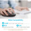TeckNet TeckNet Bluetooth Mouse, Three-mode Bluetooth Wireless Mouse (Bluetooth 5.0/3.0 and 2.4G Wireless), 2400DPI Portable Mouse for... 5
