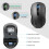 TeckNet TeckNet Bluetooth Mouse, Three-mode Bluetooth Wireless Mouse (Bluetooth 5.0/3.0 and 2.4G Wireless), 2400DPI Portable Mouse for... 4