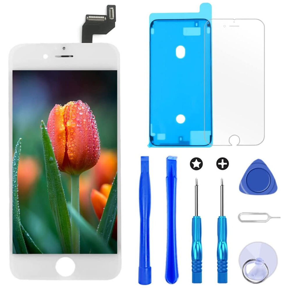 Brinonac Screen Replacement For Iphone 6S 4.7 Inch Lcd Digitizer Touch Screen Lcd Replacement Screen Frame Assembly Full Set... 786118475632