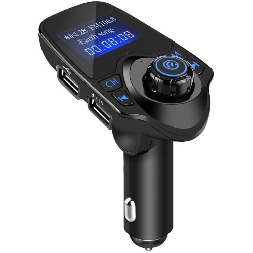 FM Transmitter USB Charger T11 Bluetooth Hands-Free Car Kit MP3 Player FM Transmitter