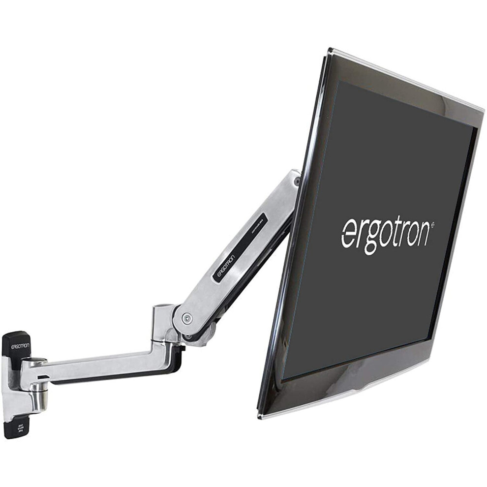 Ergotron Polished Sit Stand Wall Mount Lcd Arm 012304890164