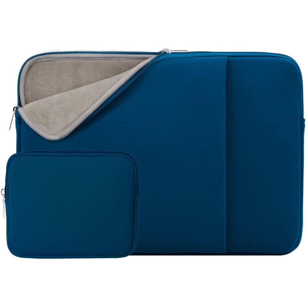 Rainyear 15.6 Inch Laptop Sleeve Case Soft Fluffy Lining Cover Carrying Bag With Front Pocket & Accessories Pouch,Compatible... 605945529946