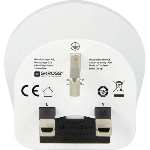 Rese Adapter Welt-zu-UK Jordad 2