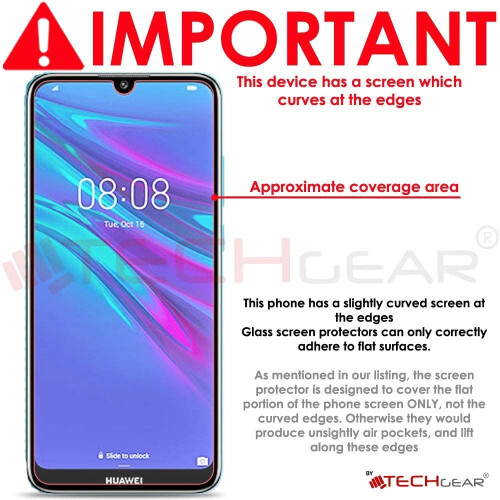 Techgear TECHGEAR [2 Pack GLASS Edition Screen Protector Compatible with Huawei Y6s / Y6 2019, Tempered Glass Screen Protector [2.5D... 2