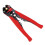 (Black & Yellow) Self-Adjusting Insulation Wire Stripper Cutter Crimper Terminal Tool Cable Pliers 12