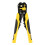 (Black & Yellow) Self-Adjusting Insulation Wire Stripper Cutter Crimper Terminal Tool Cable Pliers 2