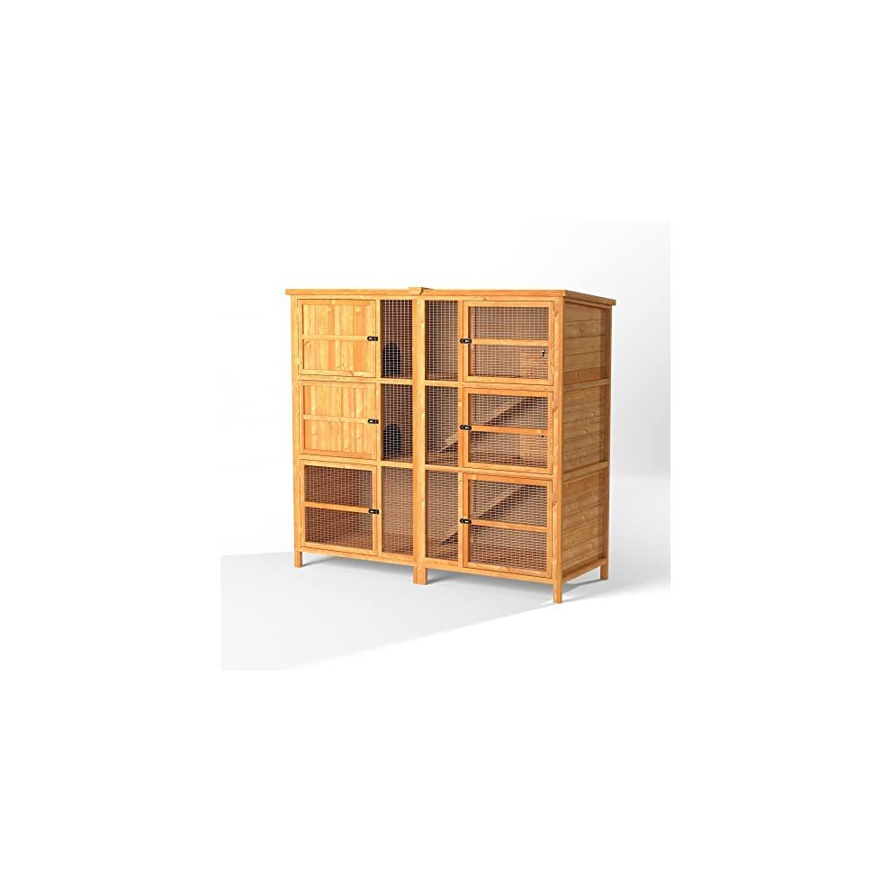 5ft Chartwell TRIPLE Luxury Rabbit Guinea Pig Hutch