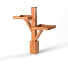The Hutch Company Deluxe Bird Table Extension Piece With Double Feeding Platforms