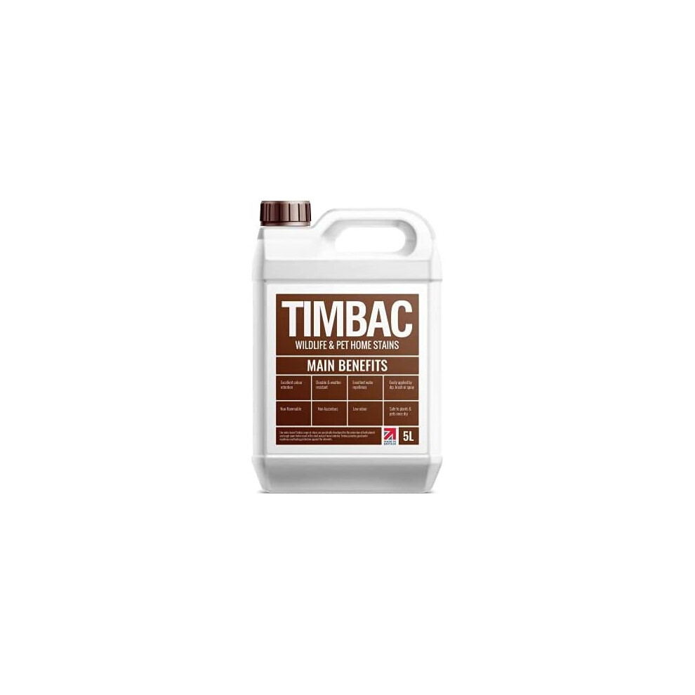 The Hutch Company Timbac Wildlife & Pet Home Stain