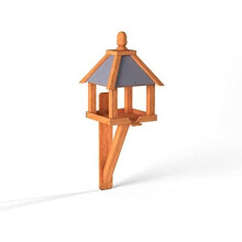 Kinloch Wall Mounted Bird Table - Eco Slate Roof, Anti-Bacterial Coating, British Made from Sustainable Forests (2 Trees Planted per 1 Cut)