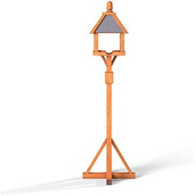 Home and Roost Kinloch Slate Bird Table – Fully Assembled, Anti-Bacterial Coating, British Made, Sustainable Timber, 1710mm Tall