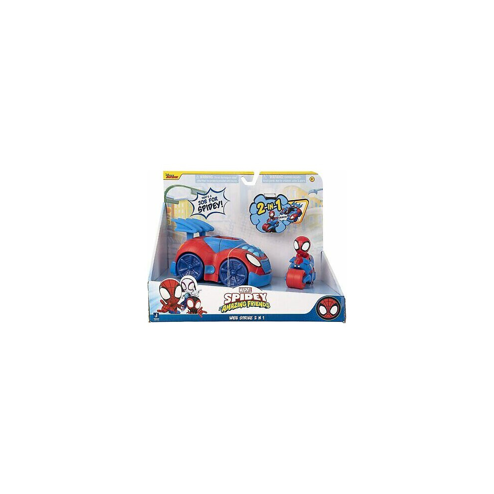 Marvel Spidey and Friends Web Strike Vehicle