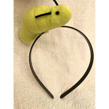 D Caterpillar headband. Soft Plush Worm/Bug on your head- Costume