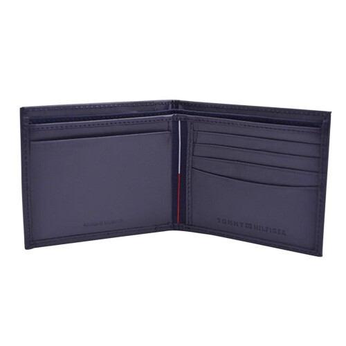 Tommy Hilfiger Tommy Hilfiger Cambridge Men's Leather Wallet with ID Passcase Navy 2