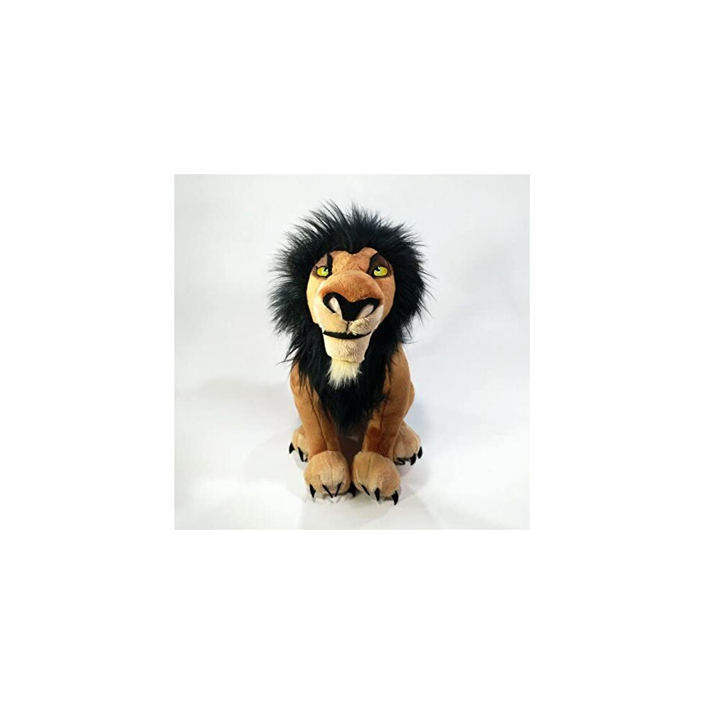 CGDZ Plush Toy The Lion King Scar Plush Toy Soft Stuffed Animals 34cm