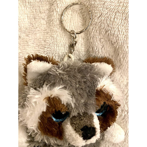 Disney tes Raccoon Soft Plush key chain/key ring 2