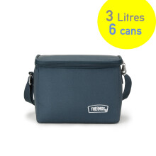 Thermos 3L EcoCool Recycled Picnic Bag Insulated Lining Carry Strap 6 Cans Max