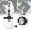 3L Car Brake Fluid Bleeder Bleeding Fluid Tool w/ Pressure Gauge 6