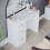 Vida Designs (White) Riano 3 Drawer Dressing Table Makeup Computer Desk 4