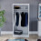 Home Discount (White) Riano 2 Door Wardrobe Hanging Rail Shelf Storage 3