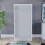 Home Discount (White) Riano 2 Door Wardrobe Hanging Rail Shelf Storage 4
