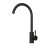 NES Home Kitchen Single Lever Mixer Tap with Diffuser 360 Swivel Matte Black Manhattan 4