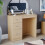 Vida Designs (Pine) Riano 3 Drawer Dressing Table Makeup Computer Desk 1