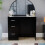 Vida Designs (Black) Riano 3 Drawer Dressing Table Makeup Computer Desk 4